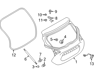 Fuel Door Lock - 253805RA0A