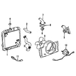 صورة Motor-Radiator Cooling Fan