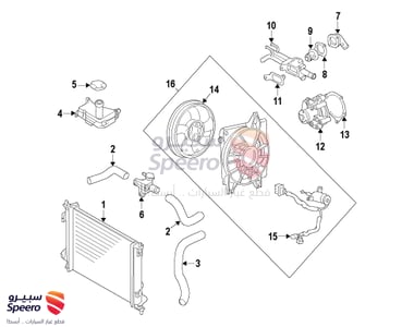 Motor-Radiator Cooling - 253862K100