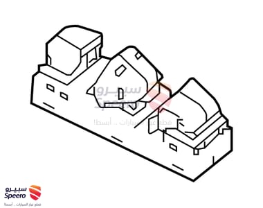 Window Control Switch Assembly - 254016CA0A