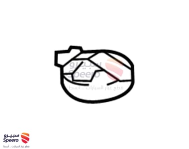 غطا قربة رديتر ماء - 254413X000