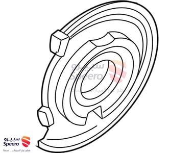 PLATE ASSY-BACK,REAR BRAKE LH - 25877333