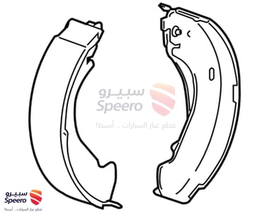 طقم فحمات فرامل خلفية - 25976968