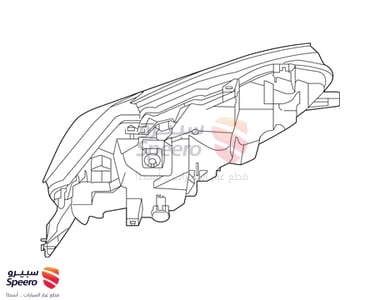 Headlamp Assembly-Driver Side - 260609DJ0B
