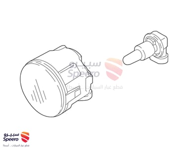 Fog Lamp Assy-RH - 261508994B