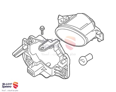 كشاف ضباب امامي يمين - 26150JA00A