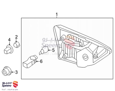 Left Side Mirror - 265553KA2B