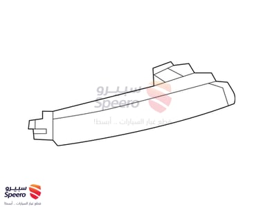 عاكس صدام خلفي يمين - 265655C000