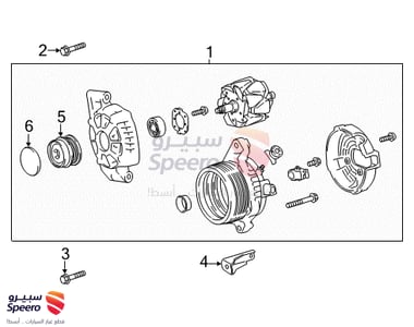 دينمو مكينة - 270600P410