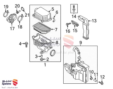 Cleaner Assembly-Air - 281102V600