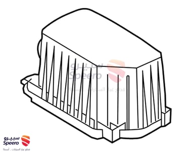 AIR CLEANER HOUSING COVER - 28111B2000