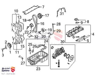 فلتر هواء مكينة - 281132F250