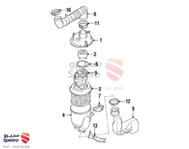 خرطوش هواء - 2813832500