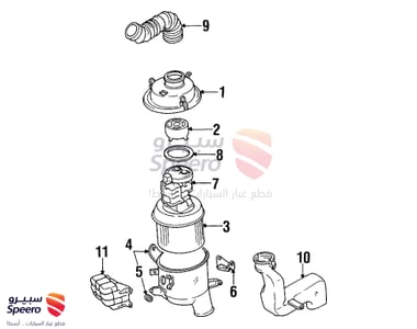 خرطوش هواء - 2813835300