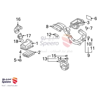 خرطوش هواء - 281383K010