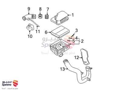 خرطوش هواء - 2813926200