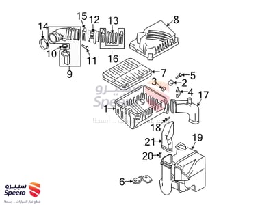 خرطوش هواء - 281392C100