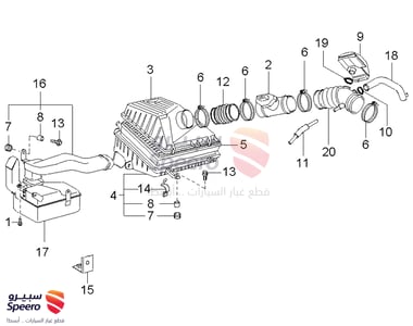 SENSOR ASSY-AIR FLOW - 2816438210
