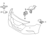 Sensor Assy Distance - 284384RA1D