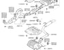 HANGER-EXHAUST PIPE - 287602G000