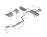 HANGER-EXHAUST PIPE - 287603B000