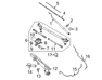 Rear Wiper Arm - 28781EA500