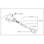 Please provide the Arabic automotive part name you would like translated. 30620AU40A