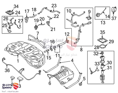 طرمبة بنزين - 31110B1000