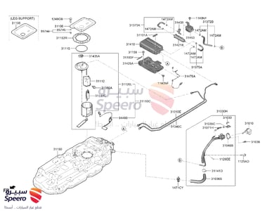 PACKING-FUEL PUMP - 31115A9000