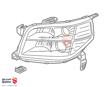 Headlight Unit, Driver Side - 33151S9VA11