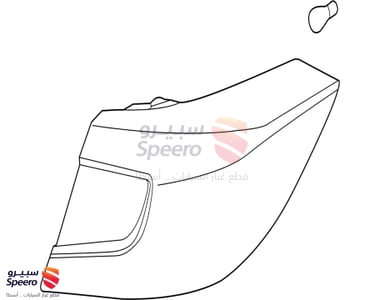 اسطب خلفي يسار - 33550TVAA01