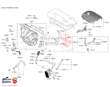 بوابة هواء مكينة - 351002B340