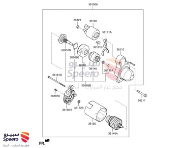 Engine Starter - 361002G300