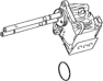 ACTUATOR Assembly, Trans - 3641060093