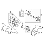صورة Right Rear Handbrake Cable