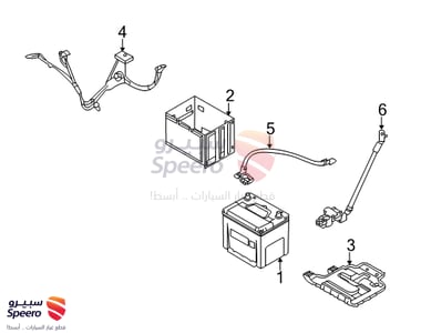 TRAY ASSY BATTERY - 371502K451
