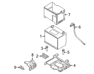 TRAY ASSY BATTERY - 371502P000