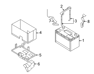 TRAY ASSY BATTERY - 371504D000