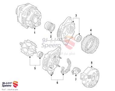 دينمو مكينة - 373002G051