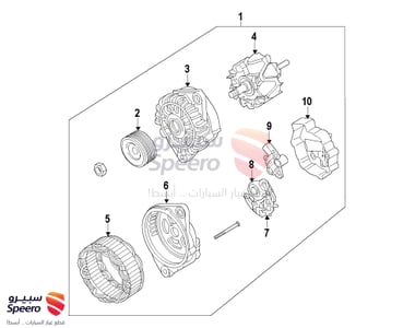 دينمو مكينة - 373003C125