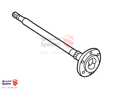 Rear Left Axle Shaft - 3816411G60