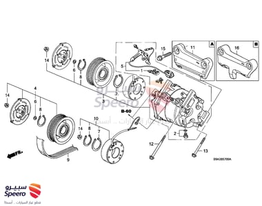 كمبروسر مكيف - 38810PNB006