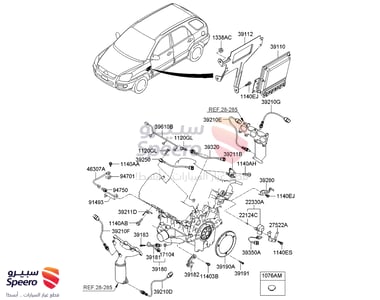 حساس مكينة - 3918023910