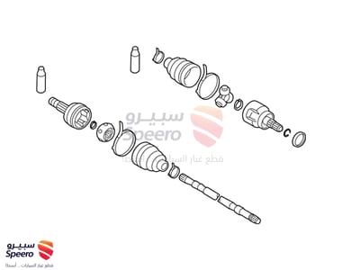 عكس خلفي يمين - 396001AA0B