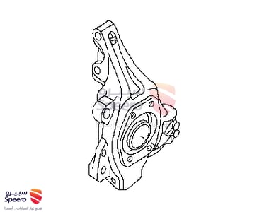 Spindle - KNUCKLE, RH - 400143JA1A