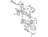 DRUM SUB-ASSY, REAR BRAKE - 4243160150