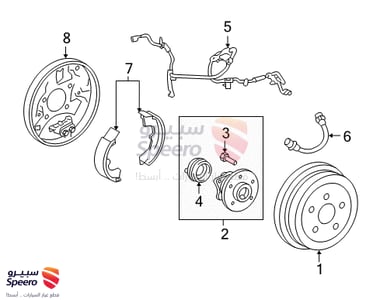 Hub & Bearing - 4245012170