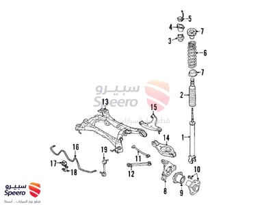 Rear Wheel Bearing - 43210AG000