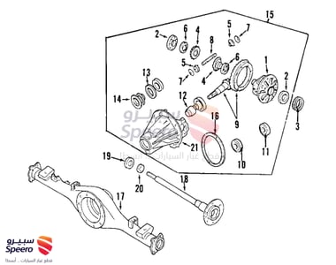 Axle Seal - 43252VW000