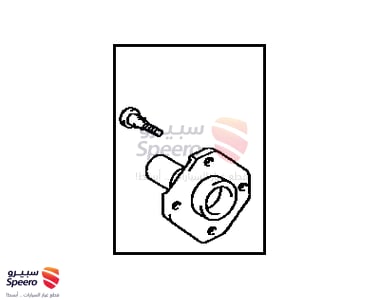 HUB SUB-ASSY, FRONT AXLE, RH/LH - 4350216040